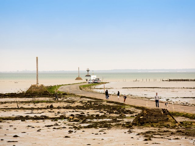 Passage du gois Noirmoutier - A Lamoureux Vendée Expansion Droits Réservés